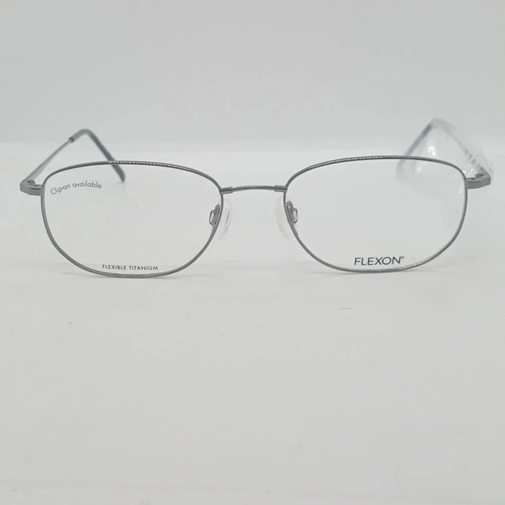 NWT RX-ABLE FLEXON 600 EYEGLASS FRAMES GUNMETAL